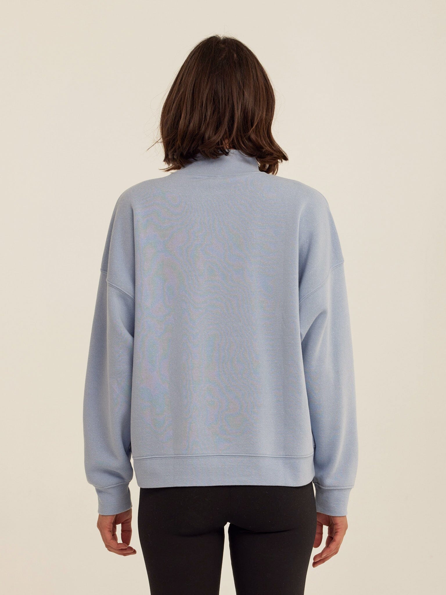 Karlie Triblend Fleece Mock Neck Pullover