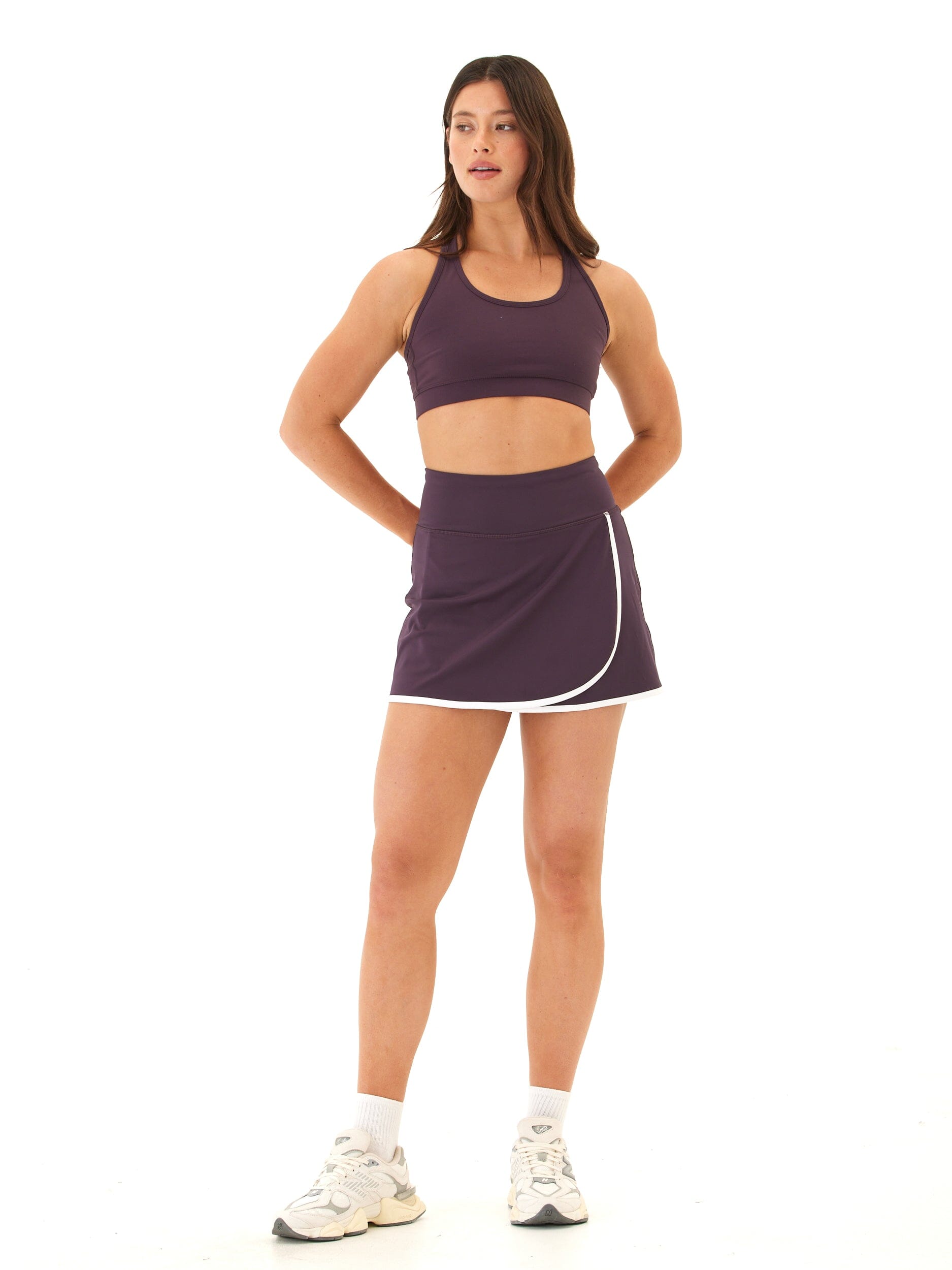 Nani Power Performance Contrast Trim Skort