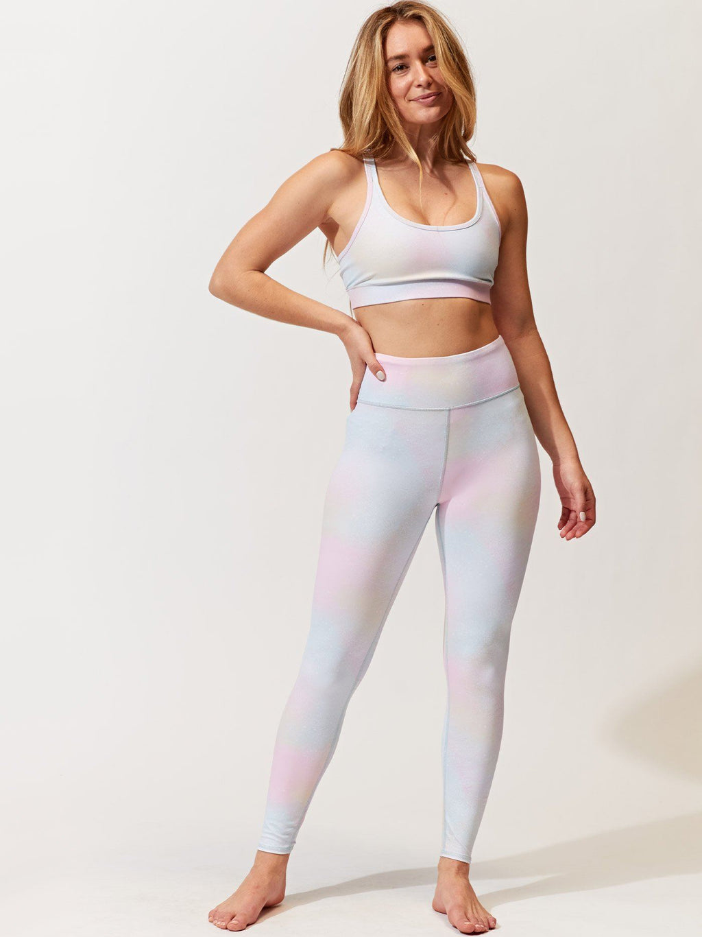 Alex High-Waisted Nebula Tie Dye Legging