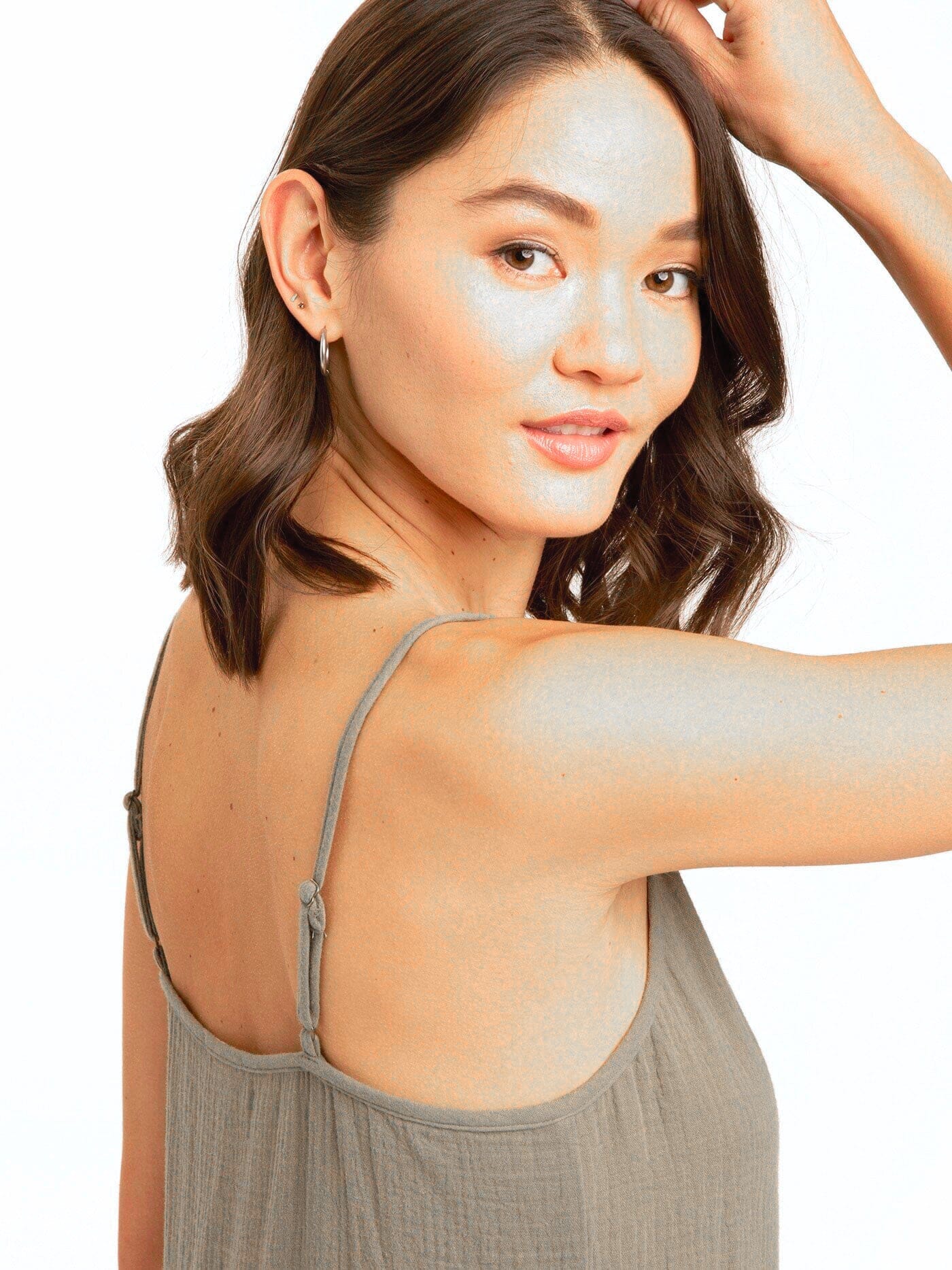 Gina Gauze Ruffle Tiered Dress