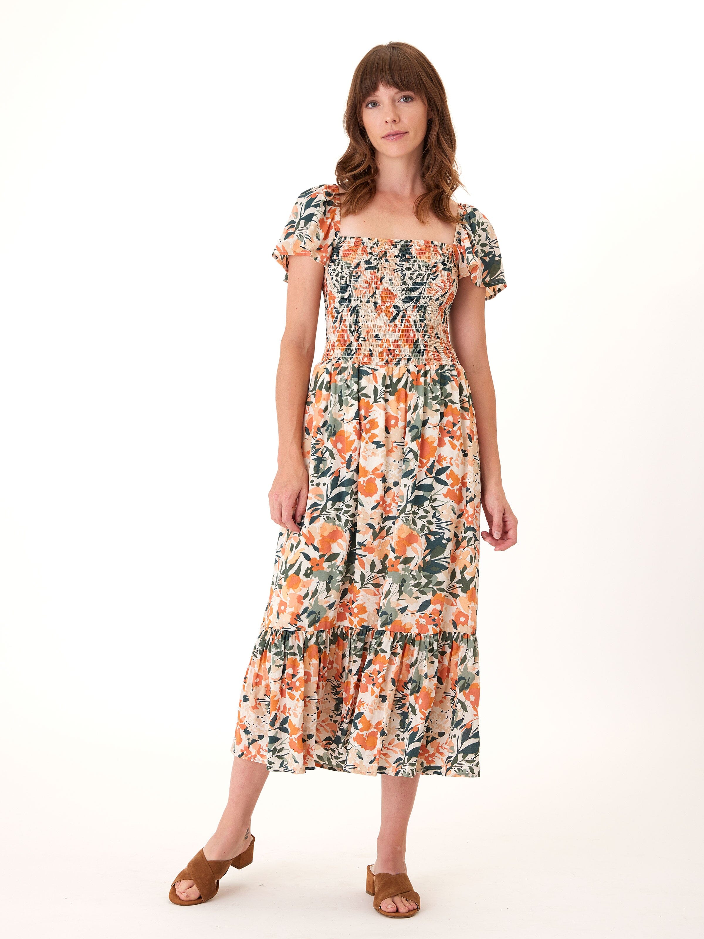 Josette Printed Tencel Midi Dress