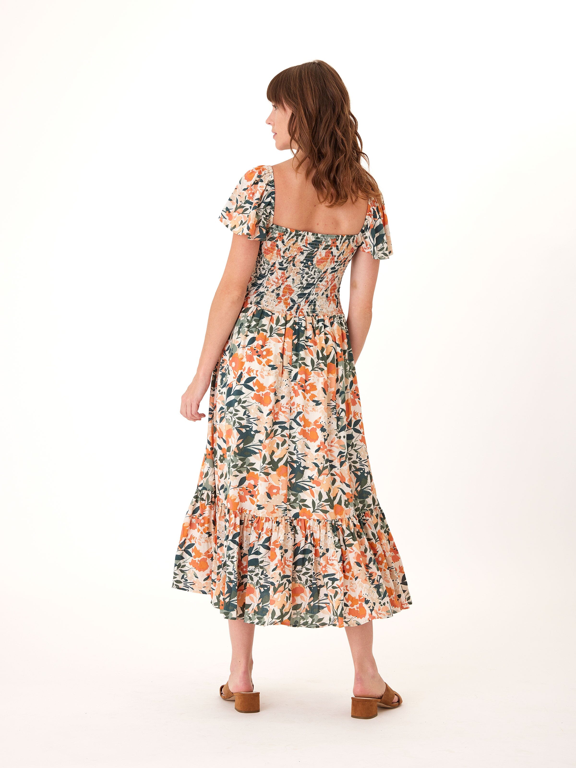 Josette Printed Tencel Midi Dress