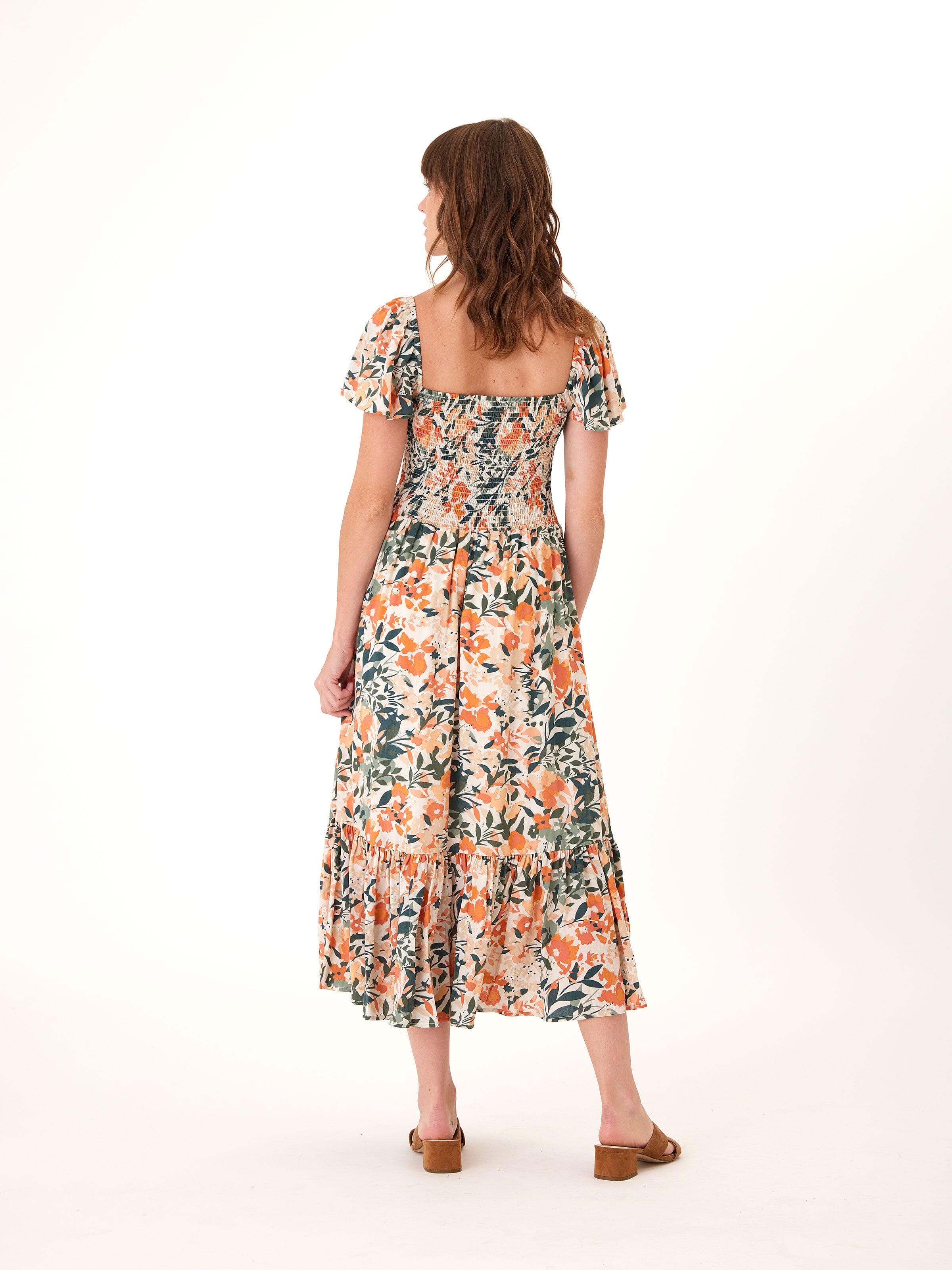 Josette Printed Tencel Midi Dress