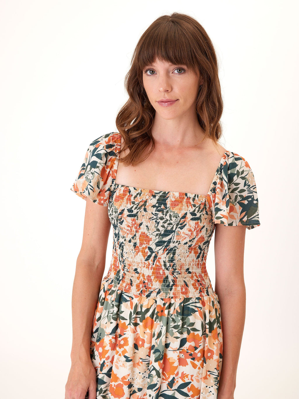 Josette Printed Tencel Midi Dress