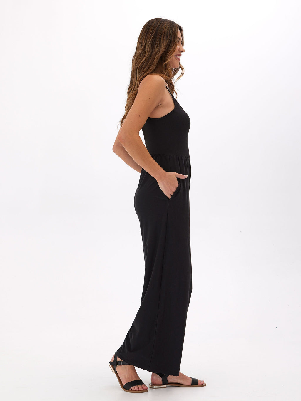 Tansie Luxe Jersey Jumpsuit