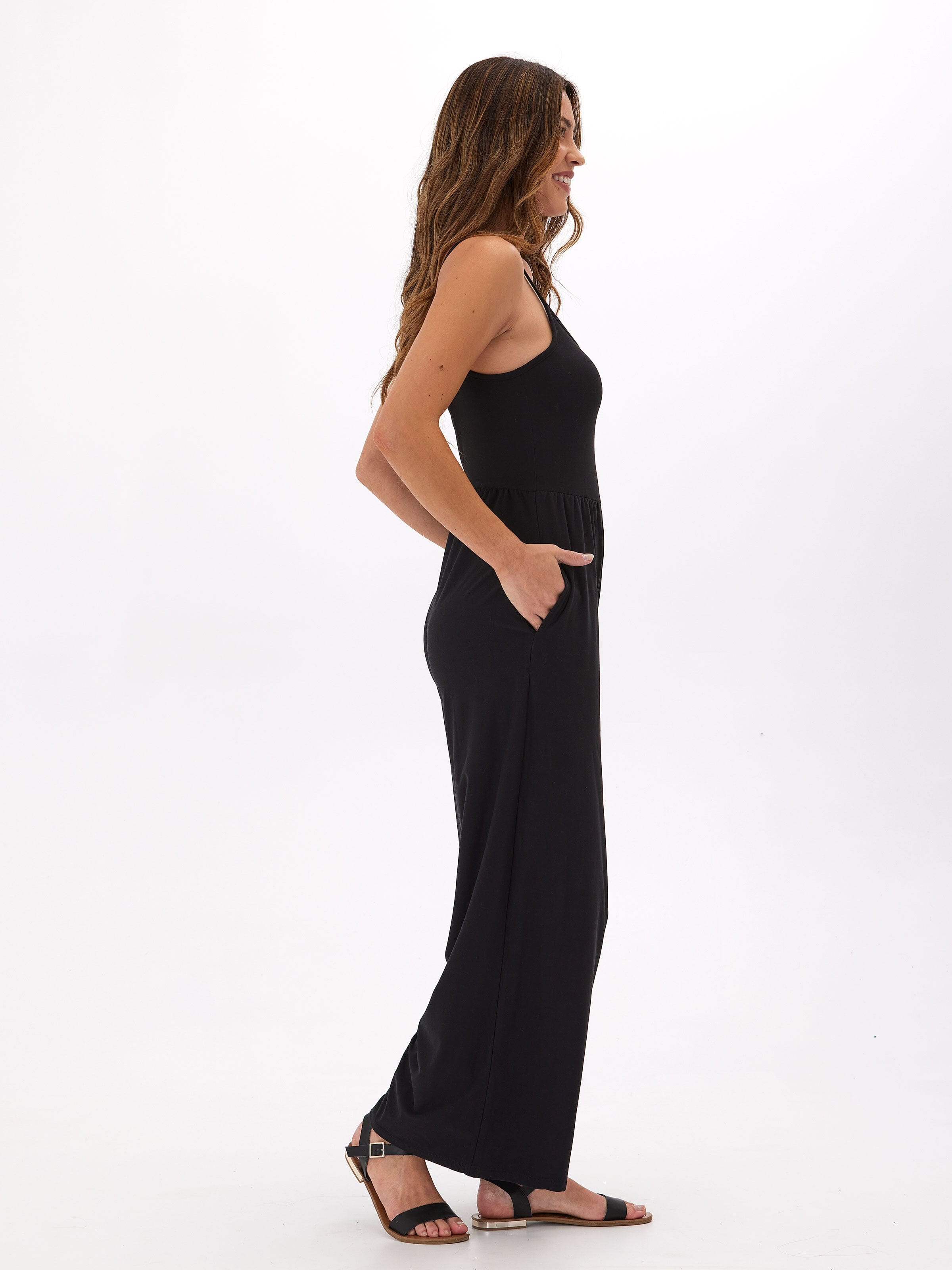 Tansie Luxe Jersey Jumpsuit