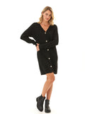 Lilianna Cozy Rib Cardigan Sweater Dress