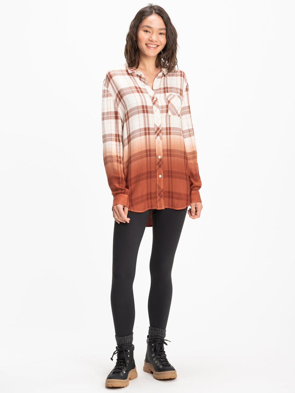 Marlow Woven Button-Up Plaid Shirt
