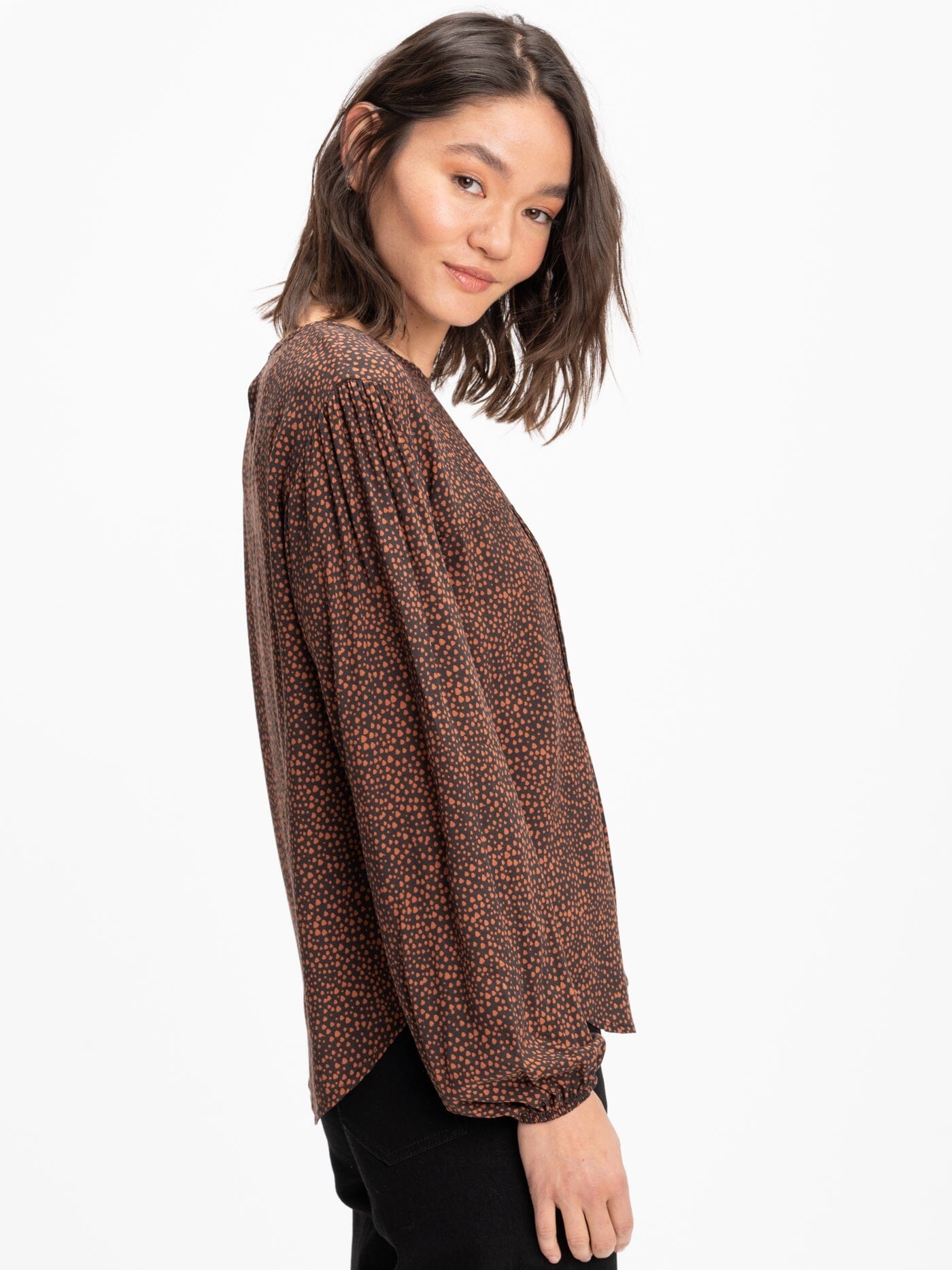 Carina Tencel Printed Blouse