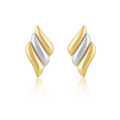 Heather Two Tone Statement Earirng