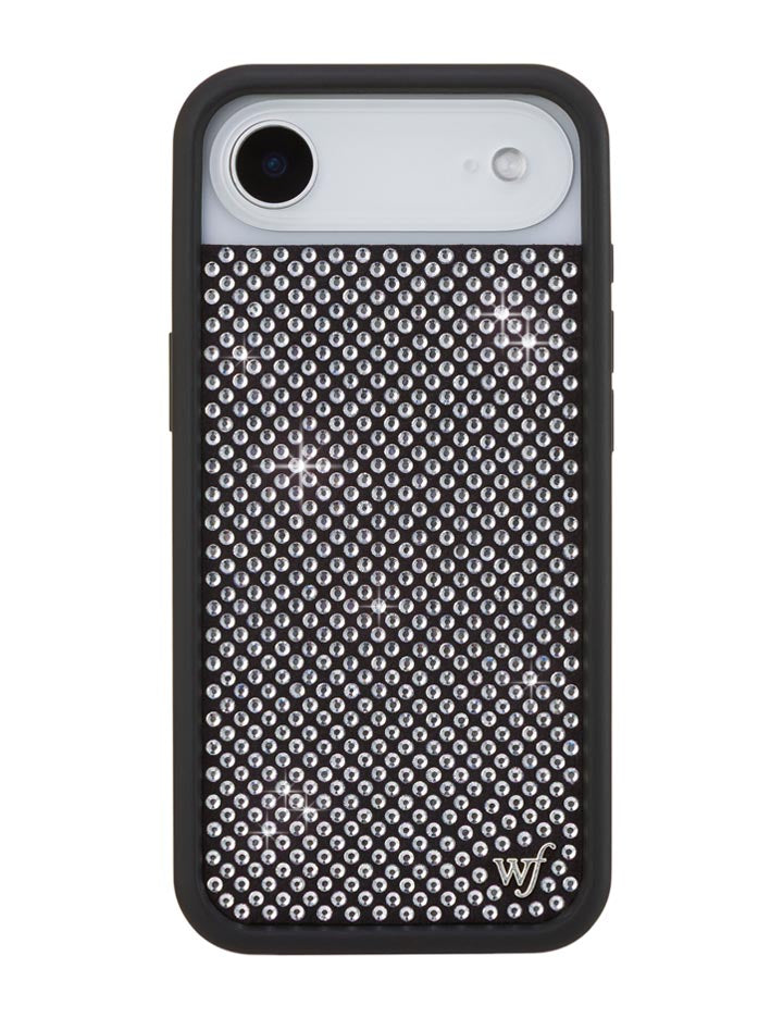 Rhinestone iPhone Case | White