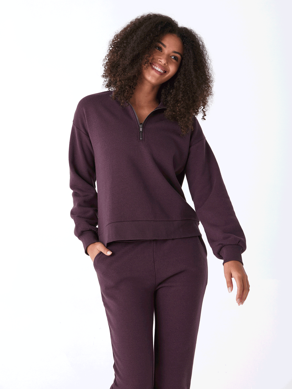 Constance Tribend Fleece Half Zip Pullover
