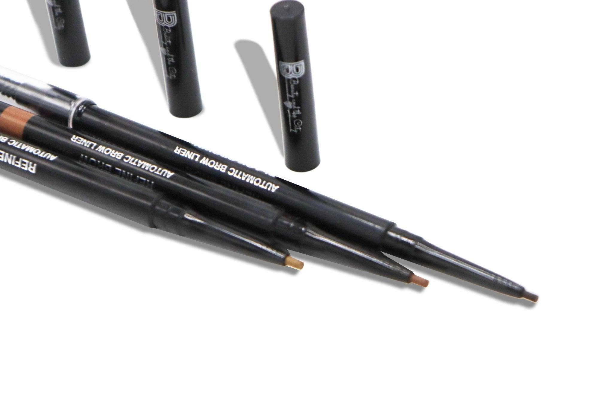 Beauty and the City Vegan Self-Sharpening Eyebrow Pencil – Precise, Long-Lasting Definition for Perfect Brows