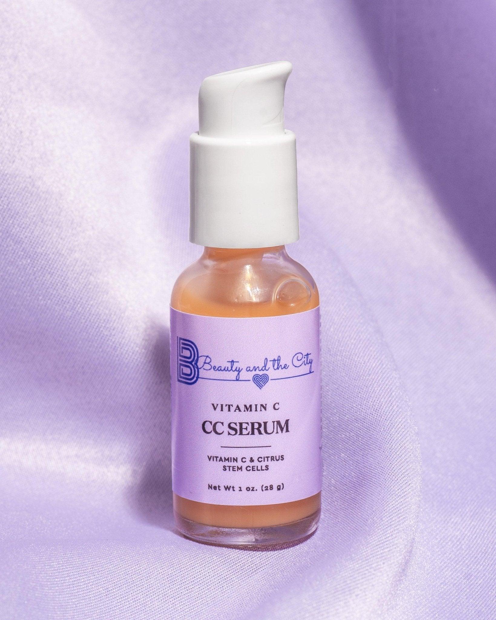 Beauty and the City Citrus Stem Cells Vitamin C Serum – Vegan, Hydrating & Anti-Aging Formula for Glowing Skin