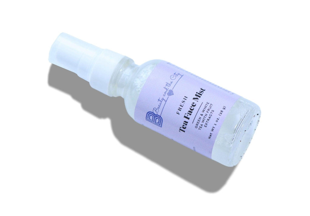 Beauty and the City Tea Mist Toner – Vegan, Alcohol-Free Refreshing Toner for Glowing, Balanced Skin