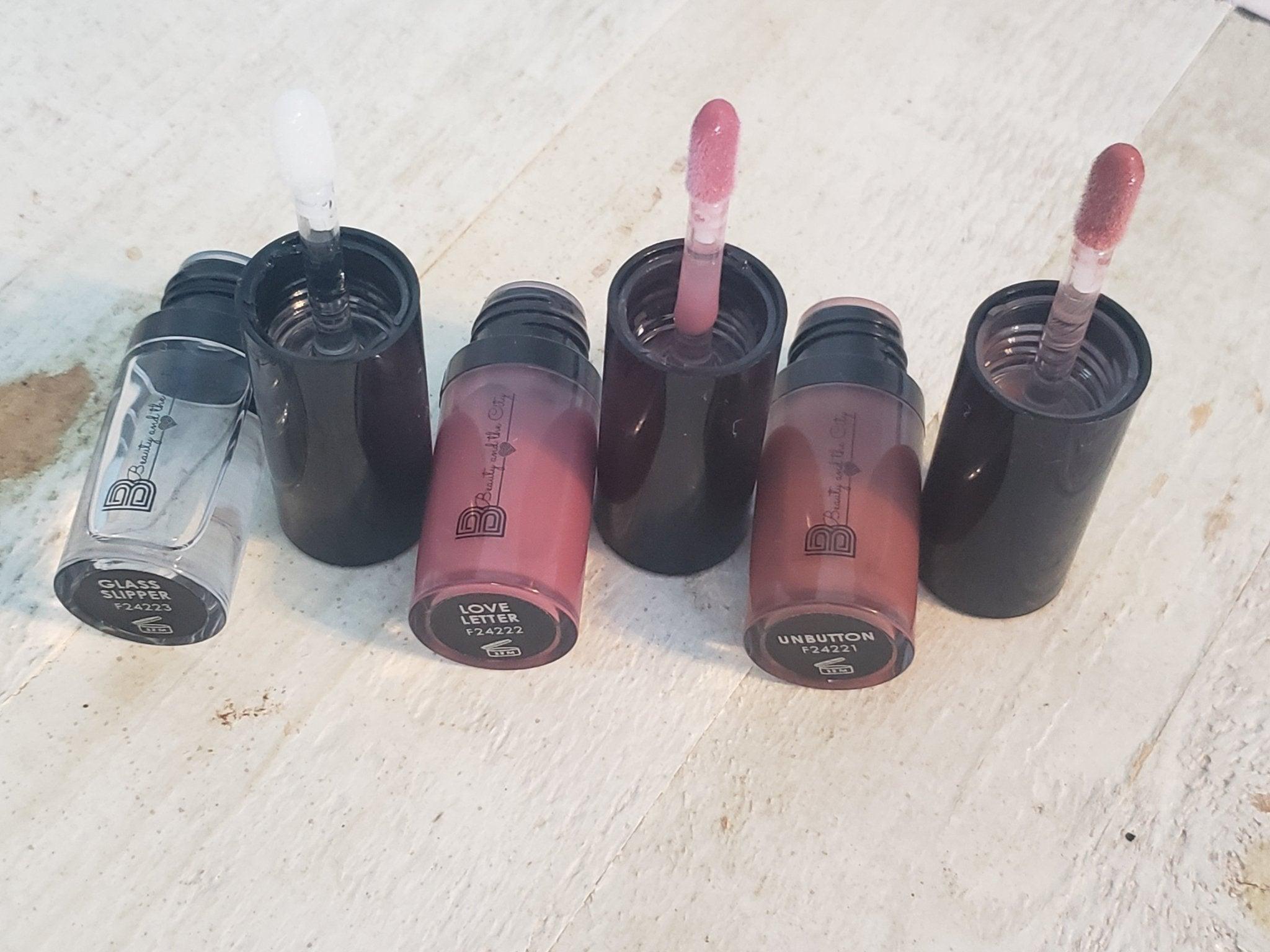 Beauty and the City Vegan Lip Oil – Nourishing Shine with Jojoba Oil for Soft, Hydrated Lips