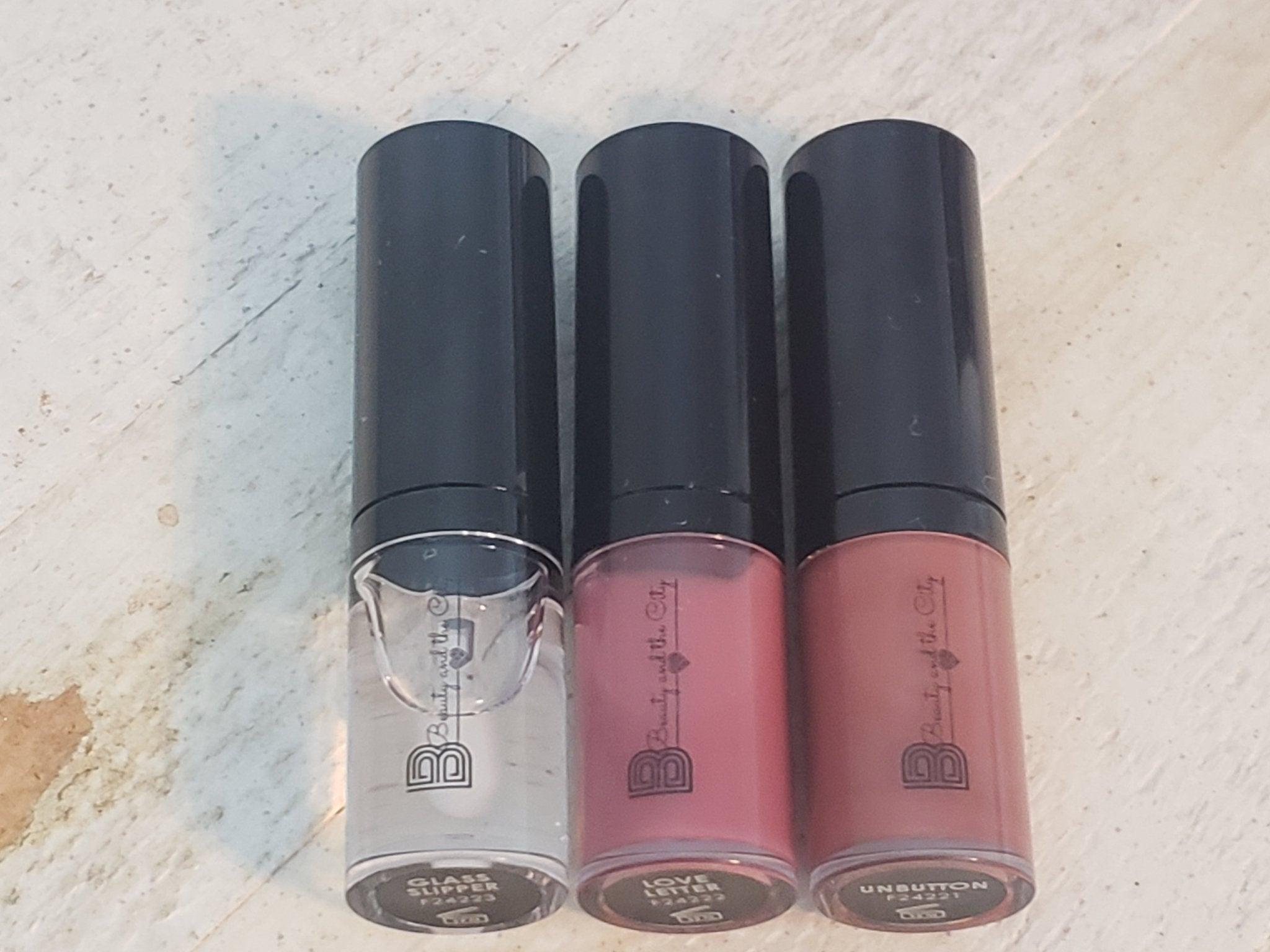 Beauty and the City Vegan Lip Oil – Nourishing Shine with Jojoba Oil for Soft, Hydrated Lips