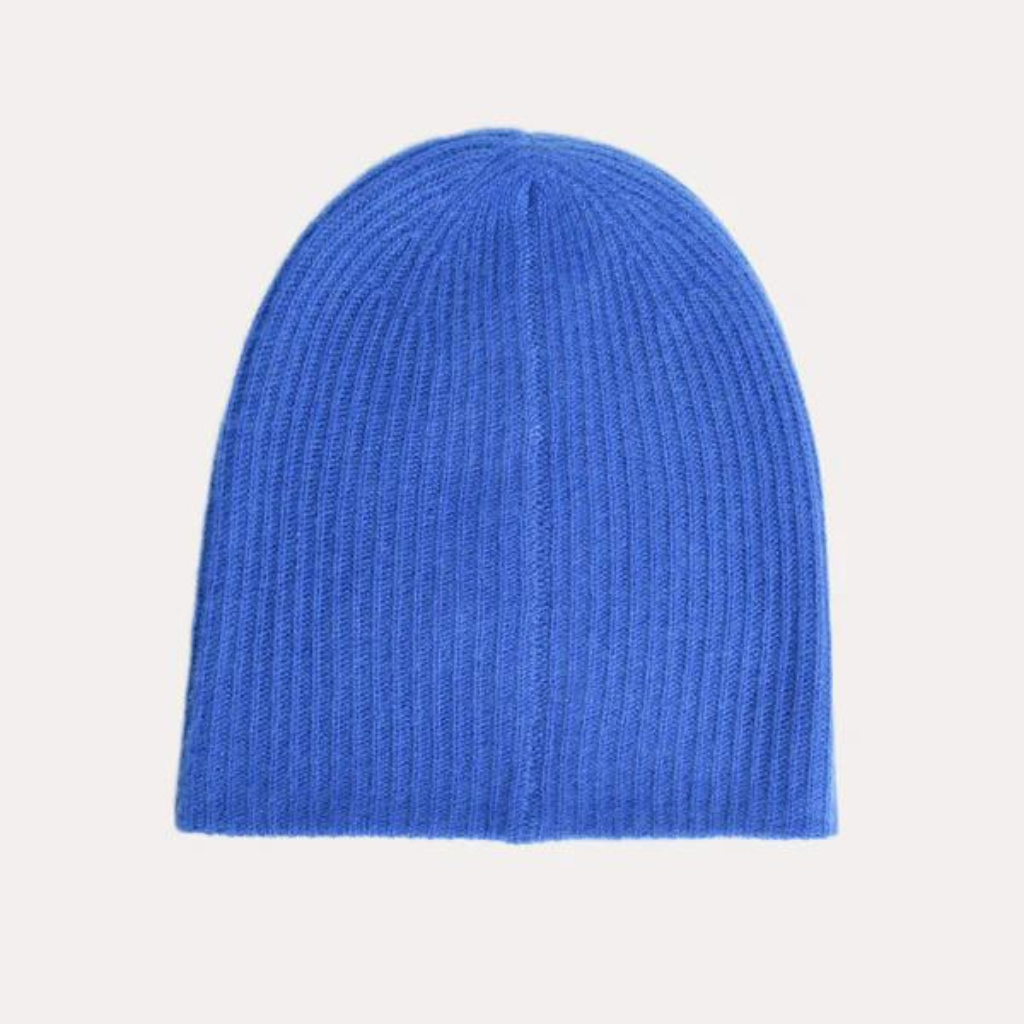 Cashmere Plush Rib Beanie