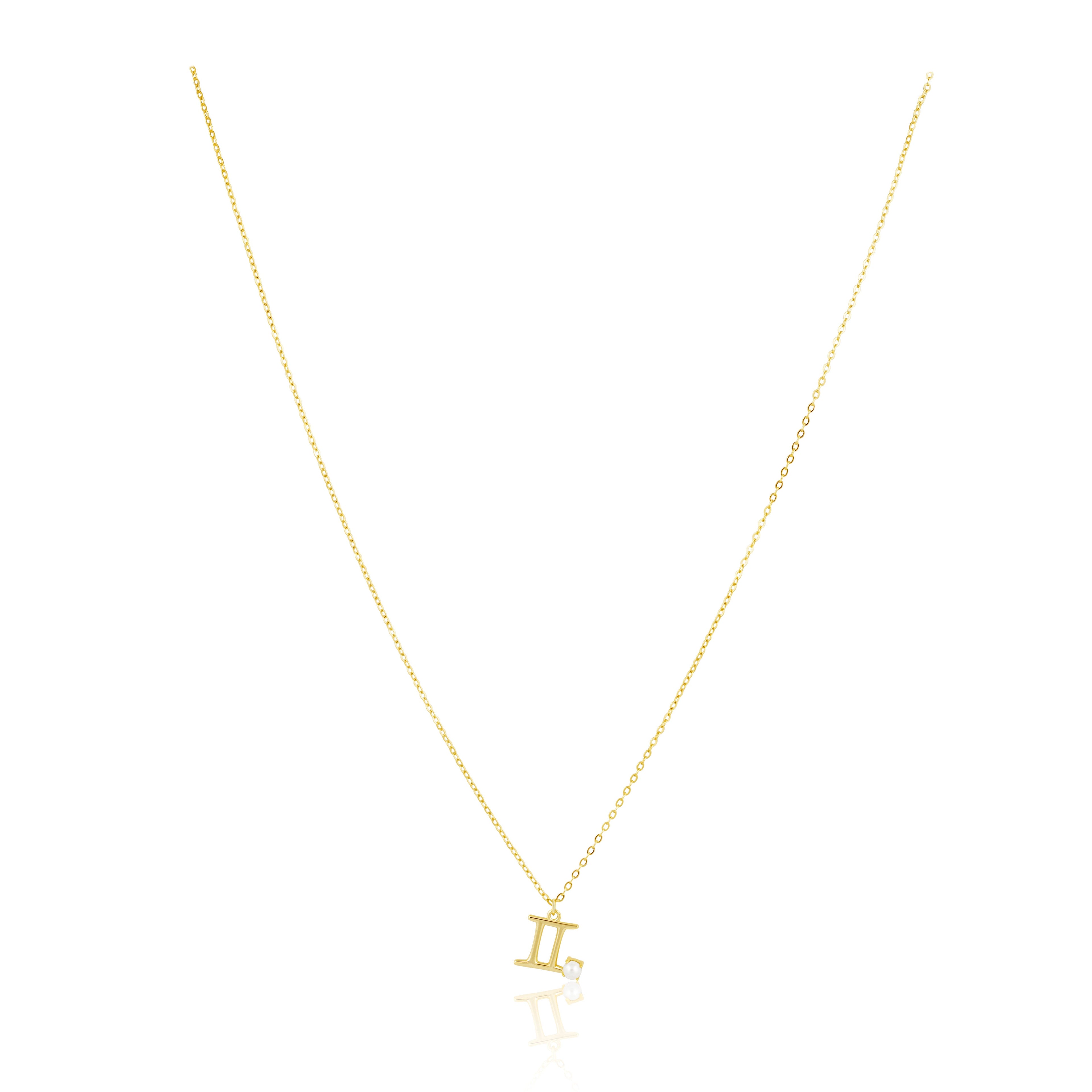 Zodiac Pearl Necklace