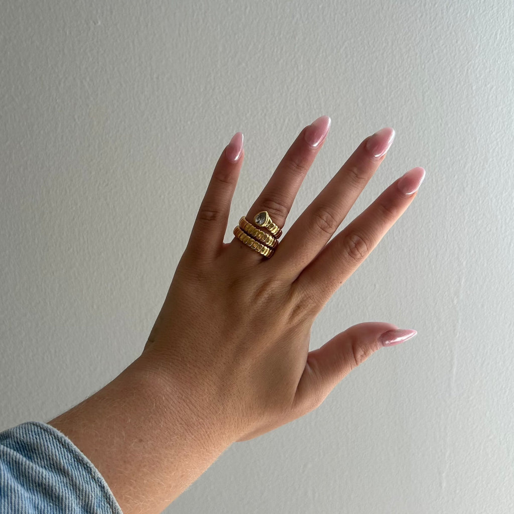Hollyn Wrap CZ Ring