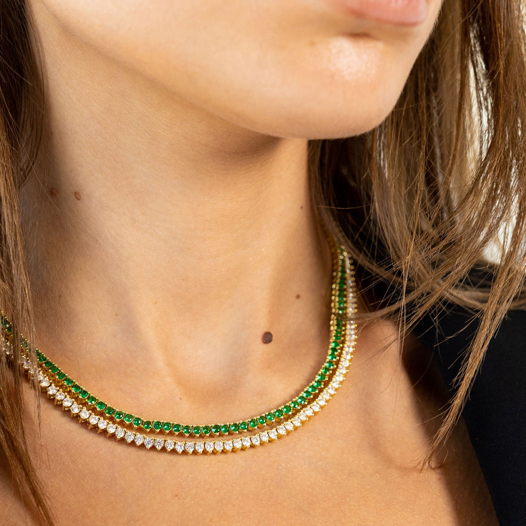 Melinda Tennis Necklace