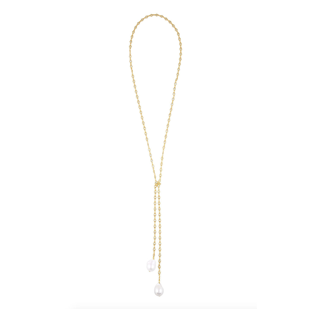 Pearl Bolo Necklace