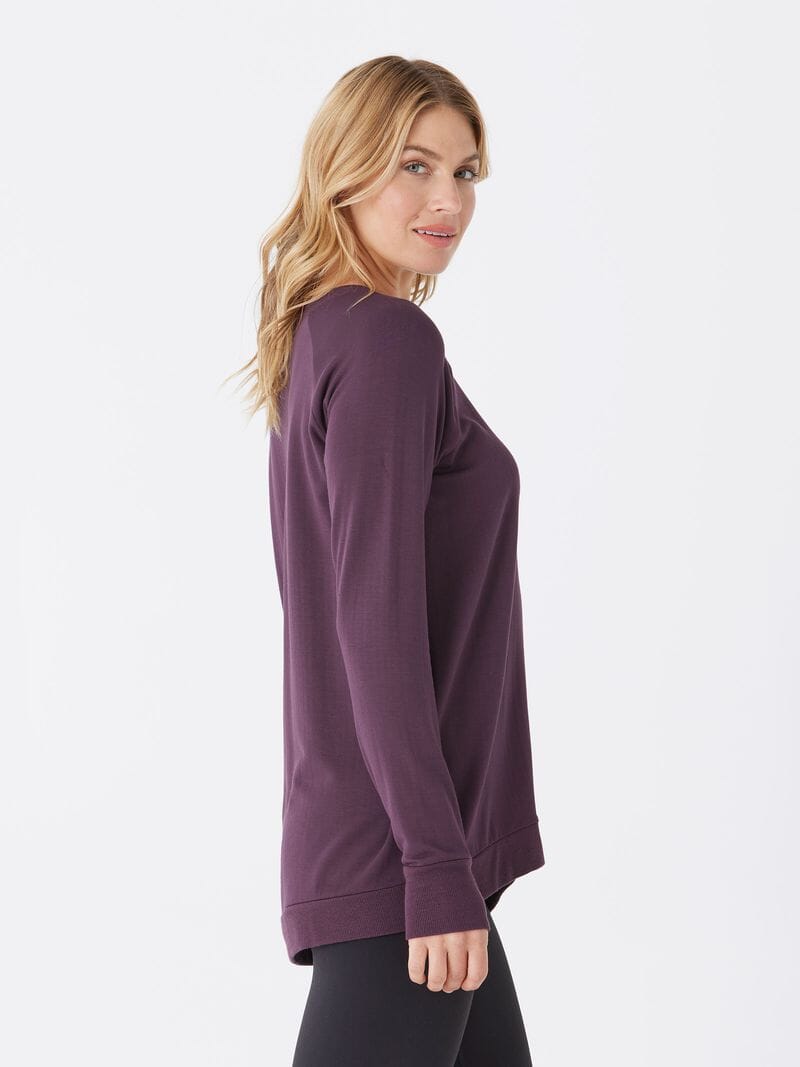 Leanna Feather Fleece Tunic